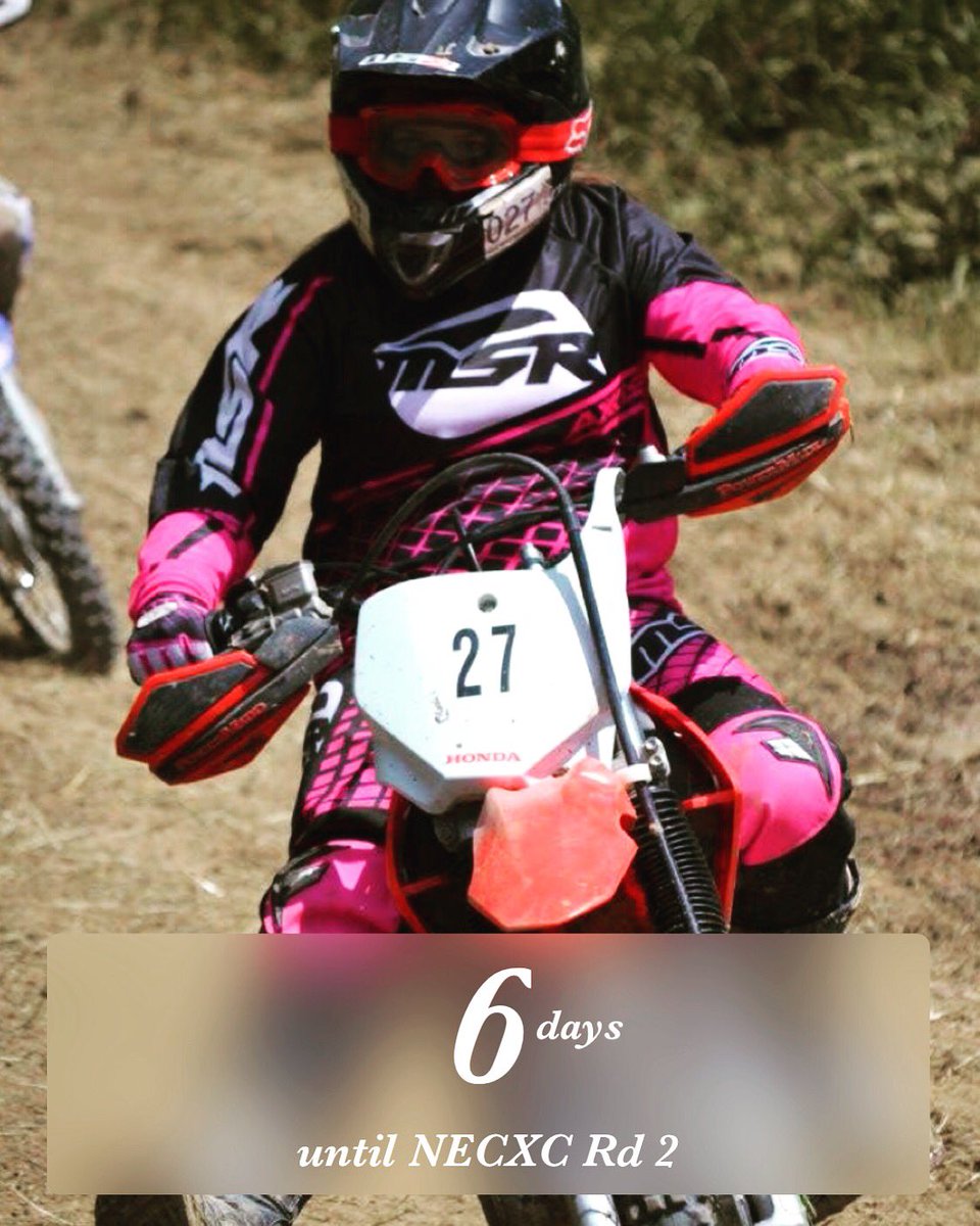NECXC1's tweet photo. Only 6 more days to go! Make sure to pre-register before the closing date (Wednesday the 21st) and you’ll receive a Rocky Mountain Atv/Mc gift card! #necxc #rd2 #highpoint https://t.co/Wh5RNgc9fC