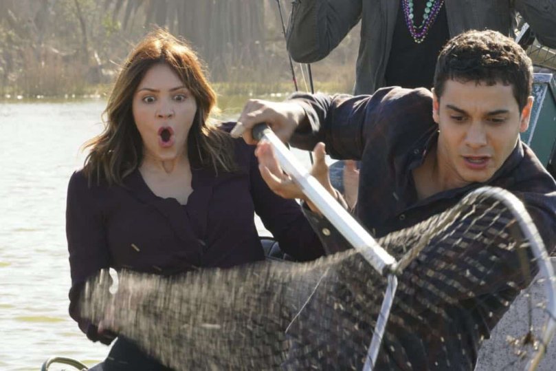 staticmm_tv's tweet photo. #TV Tonight: #Scorpion on CBS -Team Scorpion heads to the bayou to track down a cagey alligator in order to stop a deadly mosquito-borne virus, and Paige teaches Walter the concept of the "white lie." https://t.co/E7reqsFNc2