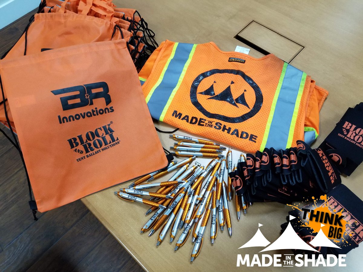 madeshade's tweet photo. When you "Think Big"! you make some great friends, who also "Think Big". Look at this cool new gear from Block And Roll.  #blockandroll #Teamwork #friends #blockresposibly https://t.co/ueCeUA786w