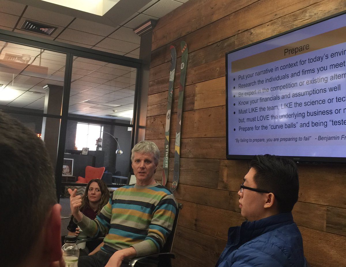 Great pitch advice from <a href="/techcrib/">David Bradbury</a>  "My apathy is your competition" #vt #entrepreneurship <a href="/samroachgerber/">Sam Roach-Gerber</a> #vermont