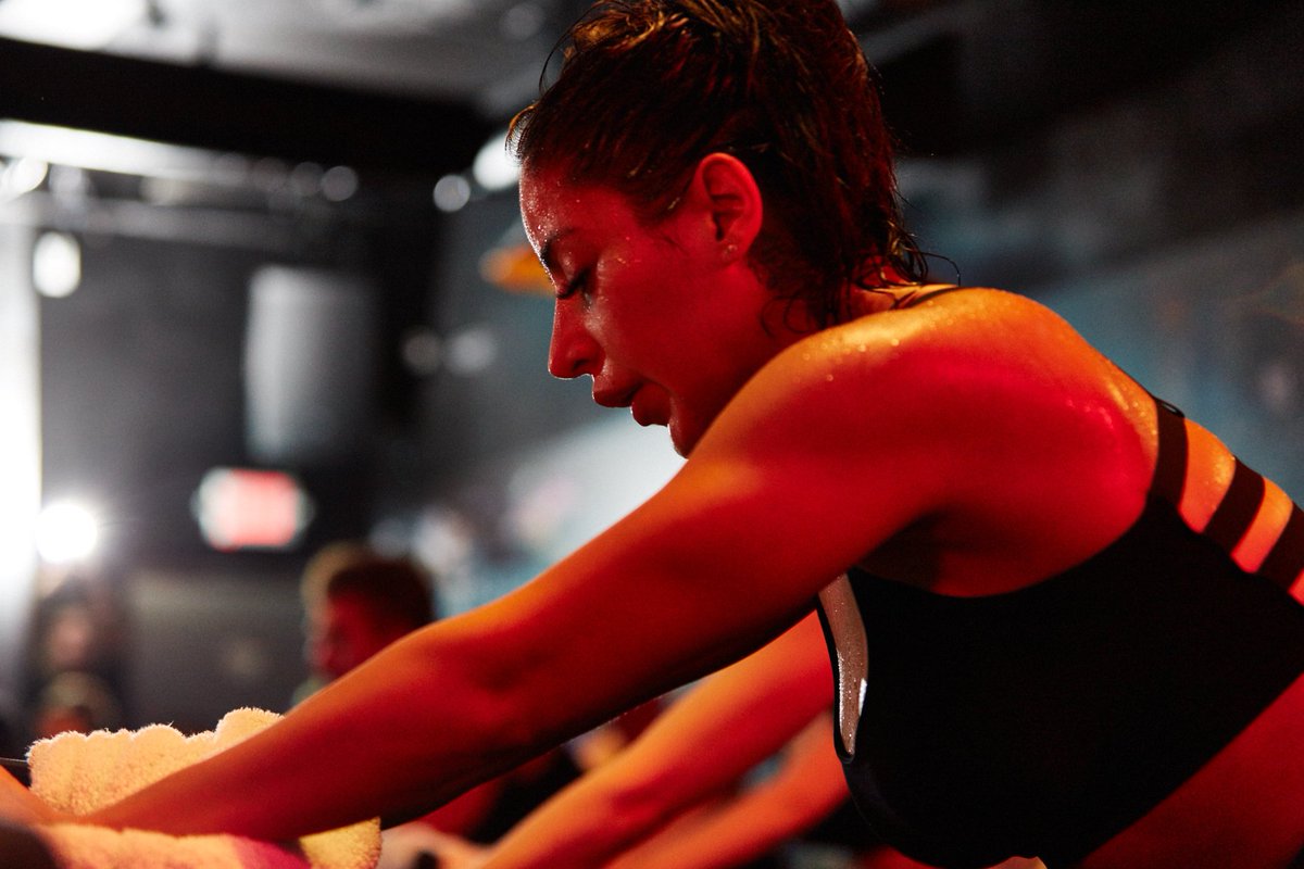 Today's reminder: Be the hottest thing in a 103 degree room.