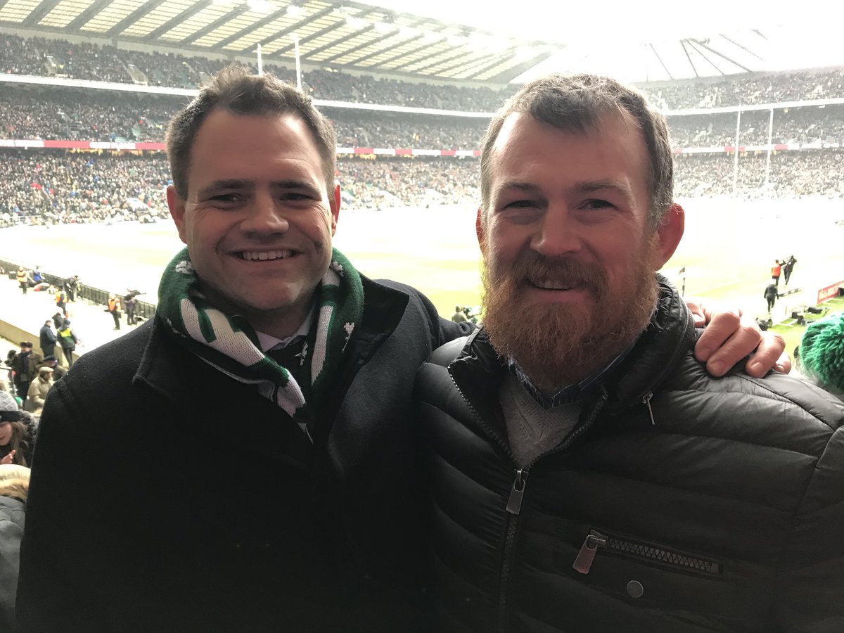 Back at it tomorrow for all the fun of #Brexit #SeanadÉireann & much more. A wonderful #StPatricksDay in London, honoured to witness a rare Irish #GrandSlam