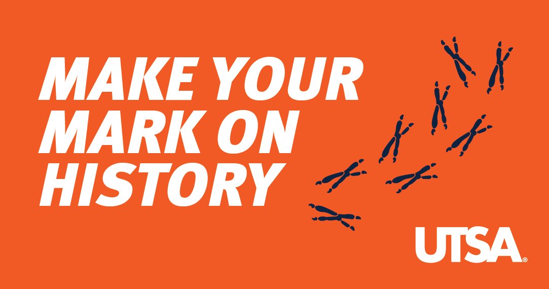 jocelyn_dash's tweet photo. Make your mark on history with me. It's an exciting time to be a Roadrunner! #YourMarkUTSA - https://t.co/rfmto9uZnR https://t.co/yb7c41B9bC