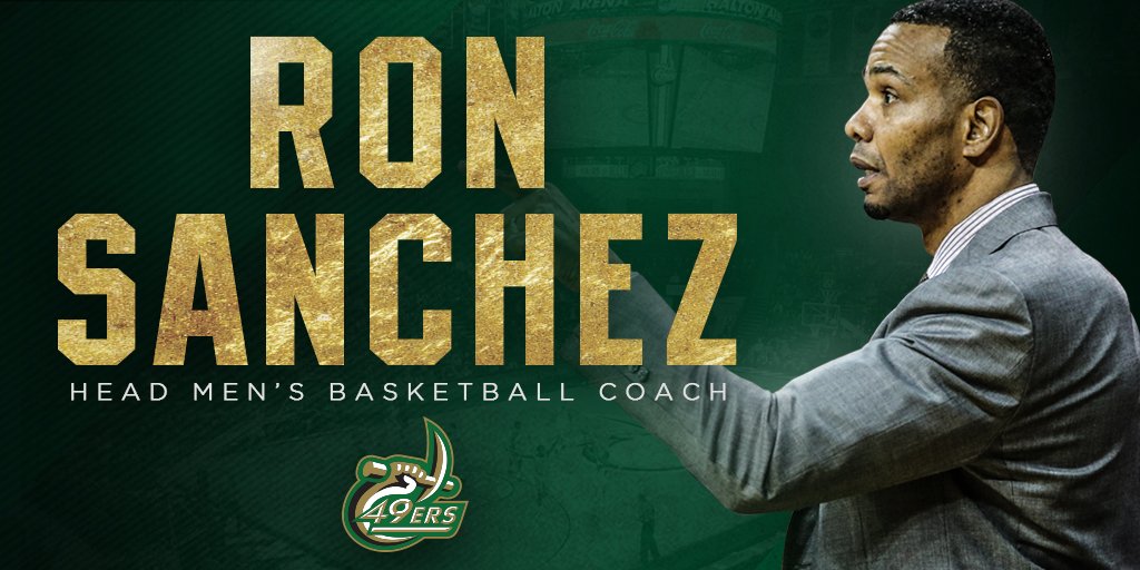 Charlotte49ers's tweet photo. Niner Nation welcome your new @49ersBasketball coach Ron Sanchez.
Story - https://t.co/c6y8f1vp8b https://t.co/6bePrBurZv
