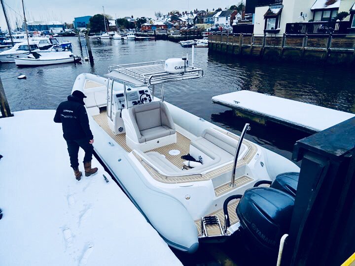 SG_Survey's tweet photo. A successful day conducting stability tests &amp; trials onboard a RIB for MCA commercial compliance.  Fortunately we had a volunteer to brave the cold for the person overboard test - although they may have looked like a 75kg turkey in surveyor's overalls it was very effective! https://t.co/p7BYKmQvld