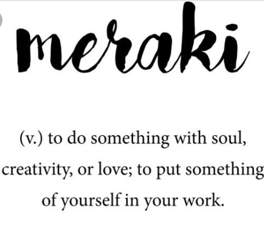 Learned a new word today.  I want every student in my room to experience this when they work.