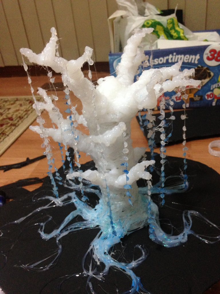 KeiSexual's tweet photo. I made a wierd ass ghost tree for an art project. https://t.co/GjV4VOurzC