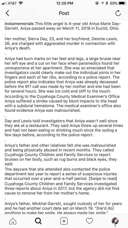 enimzajnicole_'s tweet image. YALL. This baby suffered damn near her whole life! Everything reported, how could they fail this little girl? Im sick, to even think that a MOTHER the one who carried &amp;amp; birthed this beautiful angel could EVER do something so harmful. #RipAniya baby. I feel for this girl's father.