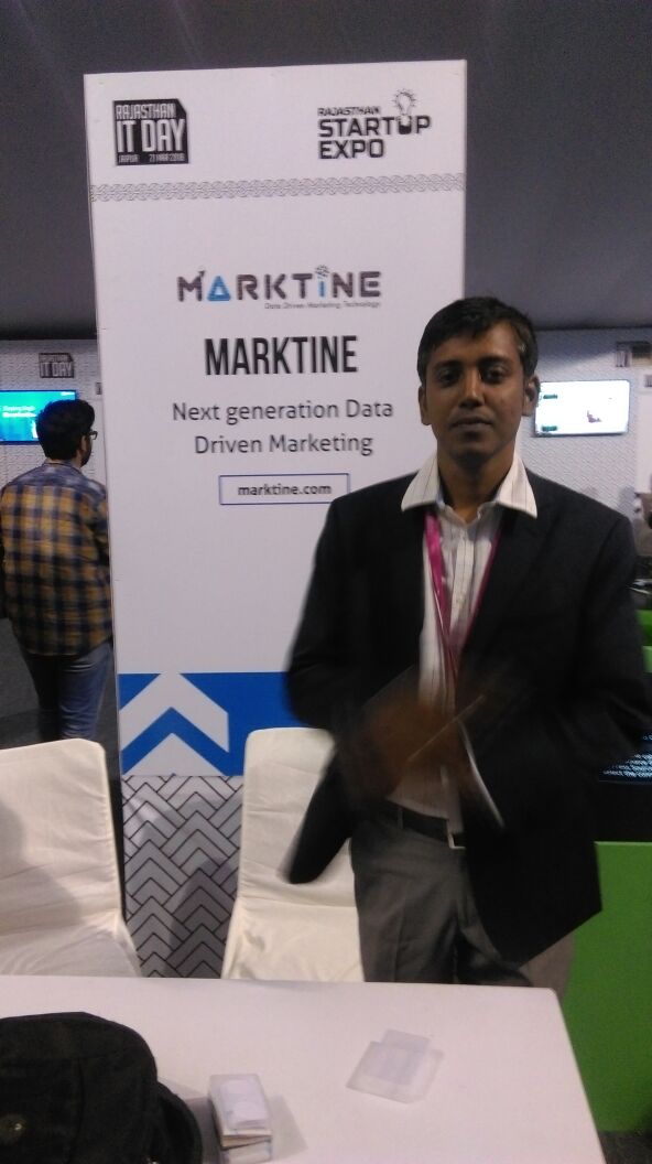 dev1200's tweet photo. Day1 @Marktine #RaITDay2018 #DecodingRajasthan #Jaipur #StartupIndia https://t.co/ZeVzyu01XB