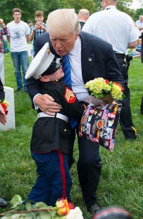RedNationRising's tweet photo. This photo shot at Arlington would have been on the front page of every newspaper in America had it been BO or HRC. Feel free to share since our lamestream media refused to. https://t.co/LYLSuOQxZP