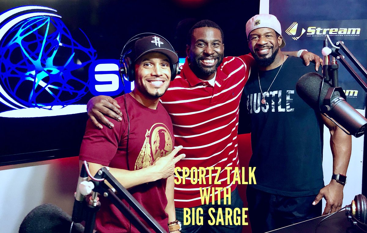 BigSargeSportz's tweet photo. Sportz Talk With Big Sarge @SynergyRNetwork M-F 2-4pm cst https://t.co/lL0UFCWsvy