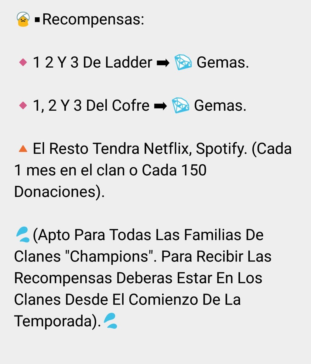 👮◾[#CR] <a href="/ChampionsGG_CR/">CHAMPIONS CR</a>

♋Presentación De La Familia De Clanes♋

📝Ya Están Abiertos Todos Los Respectivos Clanes.

@yisuscodec <a href="/ComunidadCR_ARG/">F Comunidad ARG - #QuedateEnCasa</a> @Jimenez2Brandon <a href="/Gonza3710/">Gonza37</a> 

RT! Se Agradece. 💪