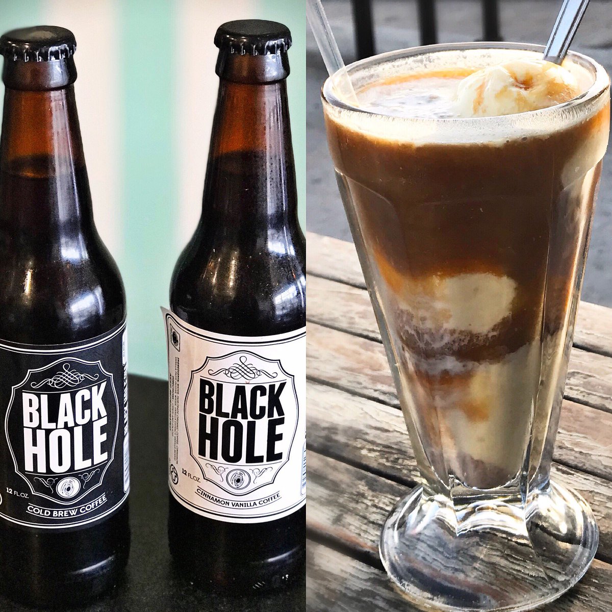 FatCatCreamery's tweet photo. What’s better than ice cream? An ice cream float with @BH_ColdBrewHTX. We’re pleased to offer it by the bottle, or ask us to make you an ice cream+cold brew treat. Come meow with us, cats giving you the good buzz til 10p. #coldbrewfloat #icecream #supportlocal #houstonheights https://t.co/K567153RqT