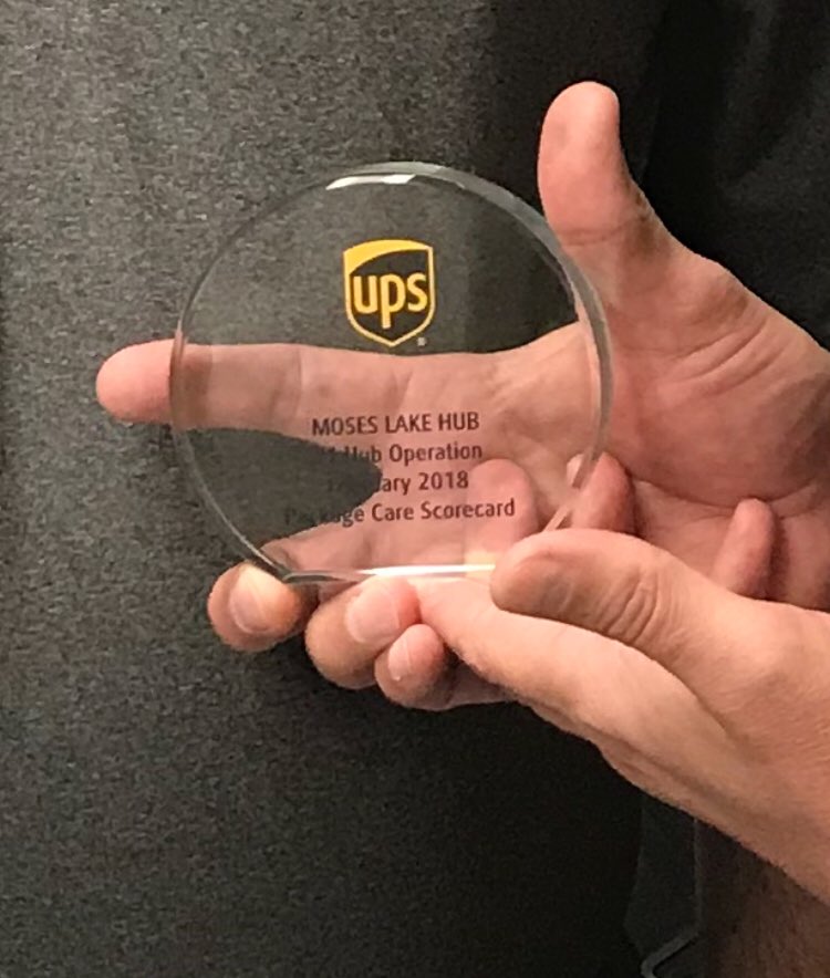 Congratulations Marc Bauman and the Moses Lake Hub team on their #1 ranking on the February district package care scorecard.