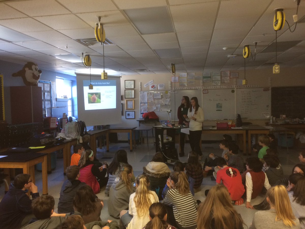 morgancuthbert's tweet photo. So happy to have made the connection with the @MaineCDC for their tick and mosquito outreach! Our Ss are now more aware and can make safe and educated decisions. Education, fun activities, engagement and learning while doing! @MAINETOY @YarmouthHMS #ConnectC2C https://t.co/RRDaU25D2m