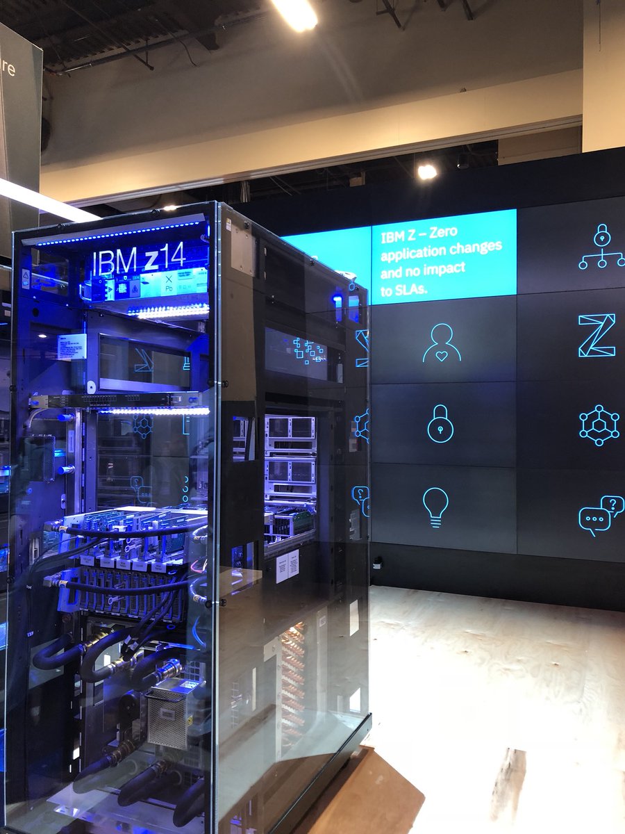 mclynd's tweet image. IBM z14 - They say it is the most secure system in the World. 90% of the largest airlines run on these systems.
cc/
#THINK2018 @IBMSystems #IBMSystems
@IBMLinuxONE #IBMLinuxONE @IBMz #IBMz
@StephanieFreyer @RyanBares #IBMPartner