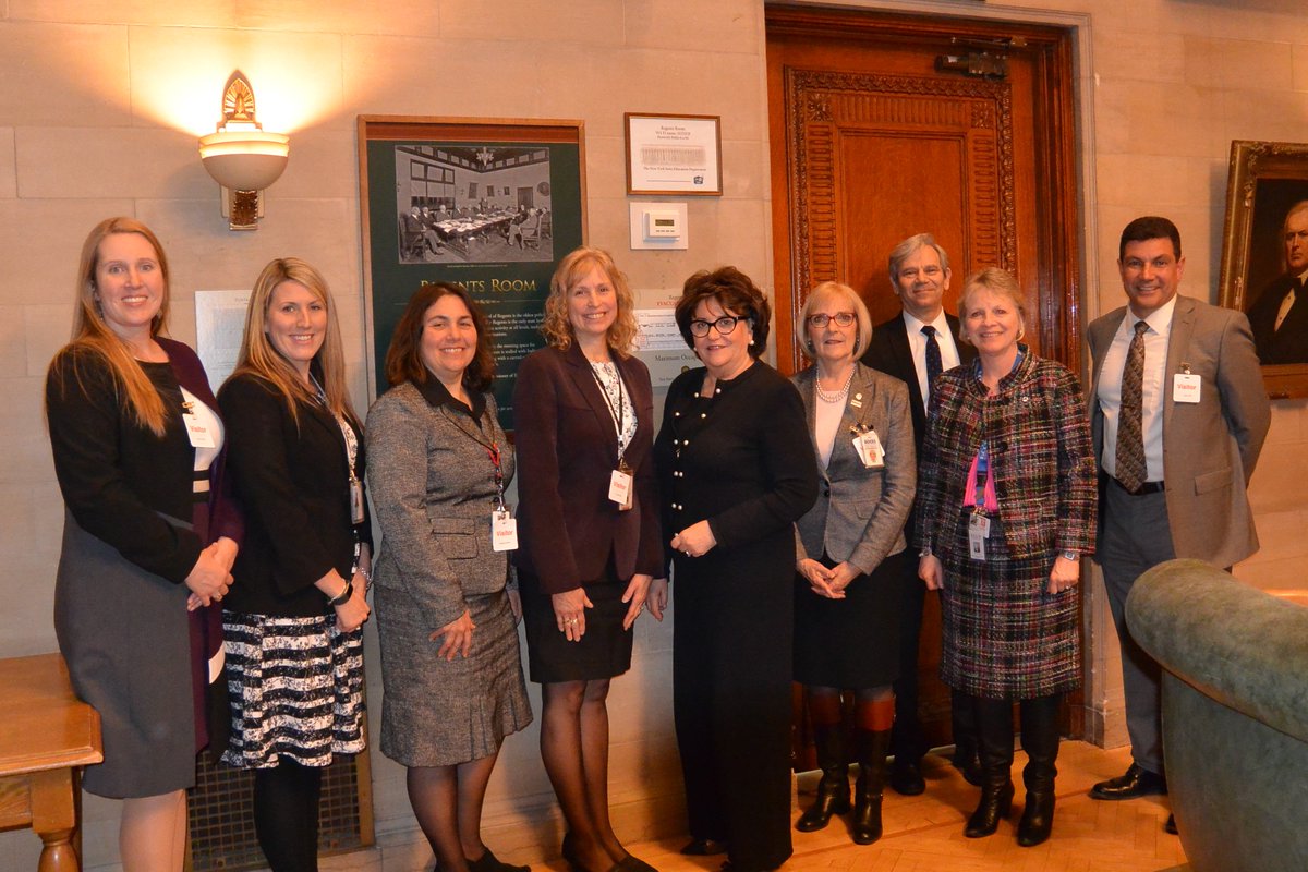 NYSASPA's tweet photo. A special thanks to Commissioner Elia for meeting with NYSASPA representatives today for a very positive and productive meeting. https://t.co/TM7rYfbuap