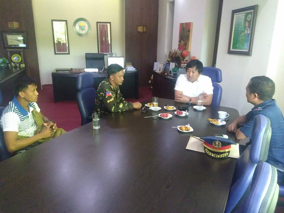 On March 19, 2018, personnel of this office led by PCI JOEL P BENTICAN  had a coordination with ELIAS C BULUT JR, Gov. of Apayao Province, for  support in relation to the Apayao PCLO capability enhancement.
 #STAKEHOLDERSUPPORT
 #PNPPATROLPLAN2030