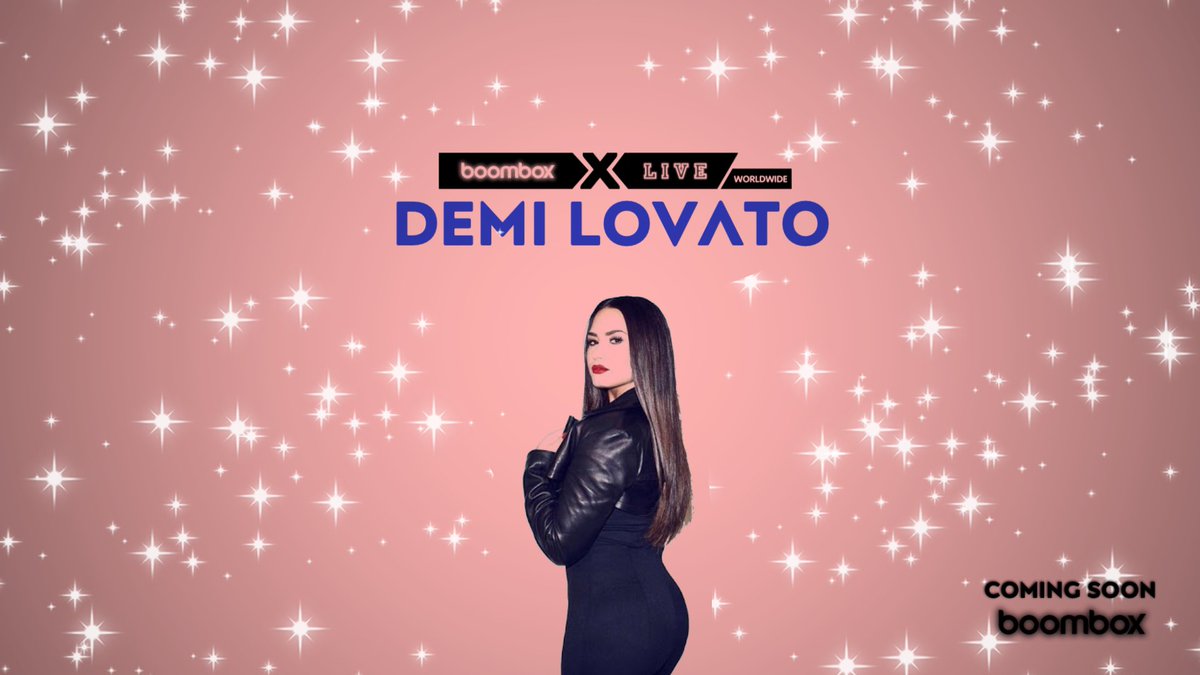 boomboxusa's tweet photo. We are also ready to @ddlovato. 
#BoomboXLiveWorldwide https://t.co/OAWAk1lJOv