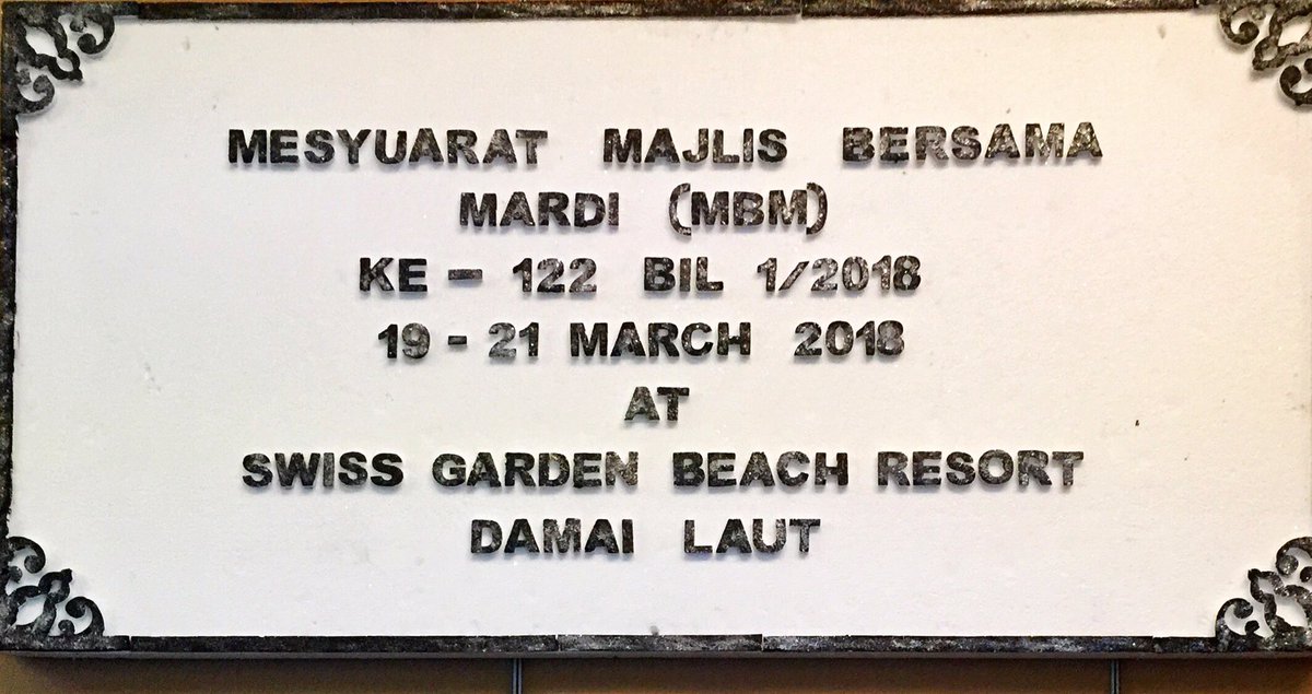 MARDIMassa's tweet photo. Langsung, sesi Mesyuarat Majlis Bersama MARDI (MBM) antara pihak pekerja dengan pengurusan MARDI di Swiss Garden Beach Resort Damai Laut #betterMARDI https://t.co/BZDXudBSZH
