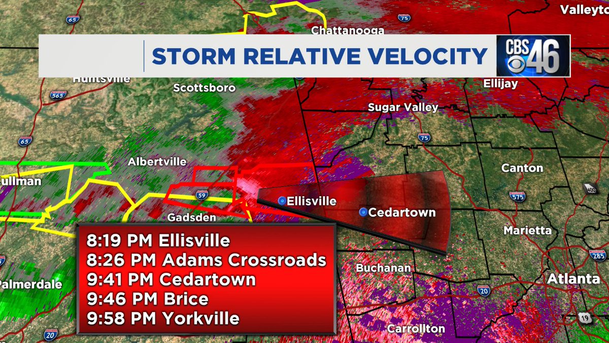 Ella Dorsey on Twitter "The Tornado Warning has been extended to the