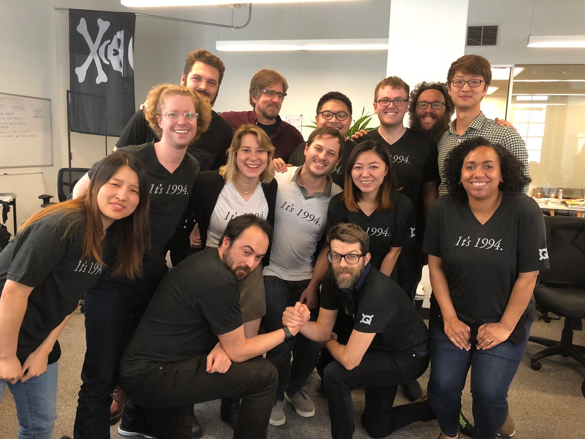 Our product team celebrating the release of our QSP application!