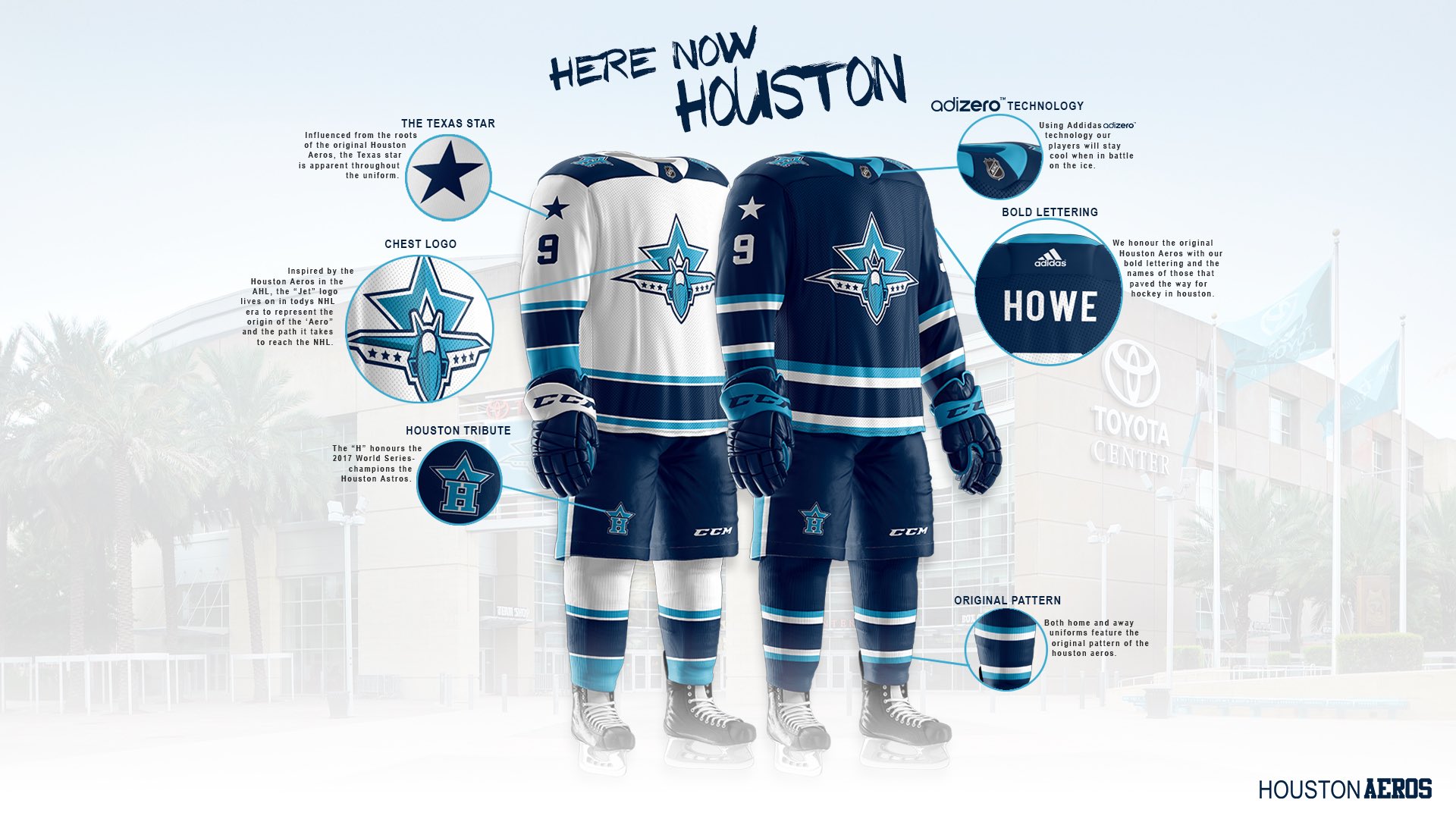 JJ Graphic Design on X: My take on #Houston hockey. Yes I am aware the  plane comes from the original Houston Aeros AHL team. This has to be the  way to go
