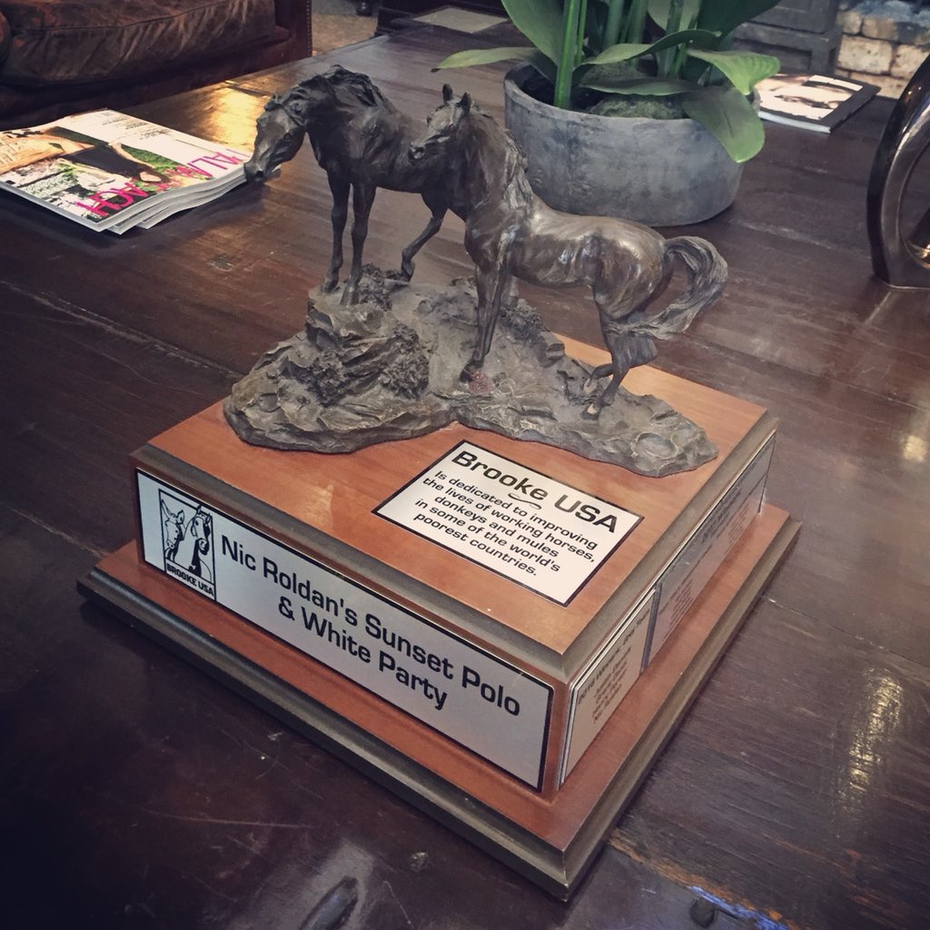 NicRoldan's tweet photo. Who’s going to get their names on the trophy this year? The first team line up will be announced tomorrow. #SunsetPolo #nicroldan https://t.co/qp2a3qX62S