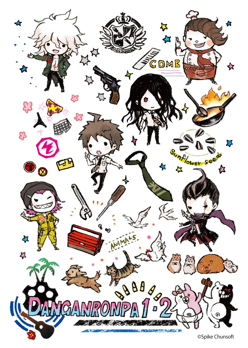 ダンガンロンパ」グラフアート商品は現在池袋P'パルコ4階のグラフ