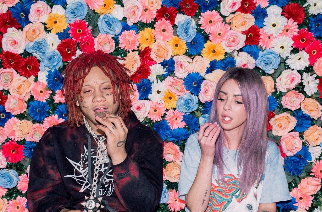 awonderland's tweet image. RT this pic if u wanna hear my track with @trippieredd really soon