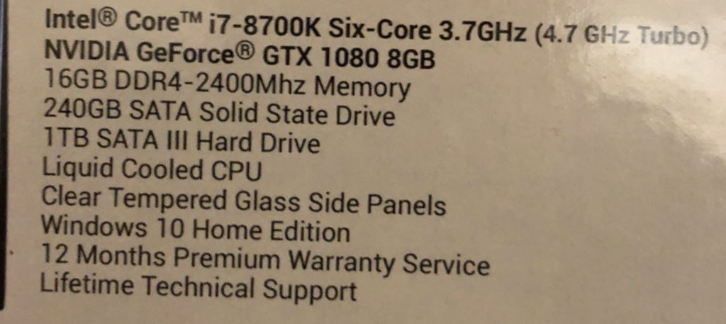 Lance210's tweet photo. PC GAMING Setup + Specs for anyone curios 
😍🔥 https://t.co/SXCqoNuswv