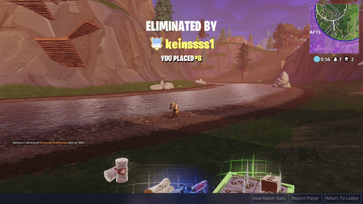 mandasea's tweet photo. finally got my fortnite code and did pretty decent for my first match. The shooting is definitely something I need to get used to lol! I died cause I couldnβt aim right but still managed two kills. #isproud #FortniteiOS https://t.co/jJfXlLluN4