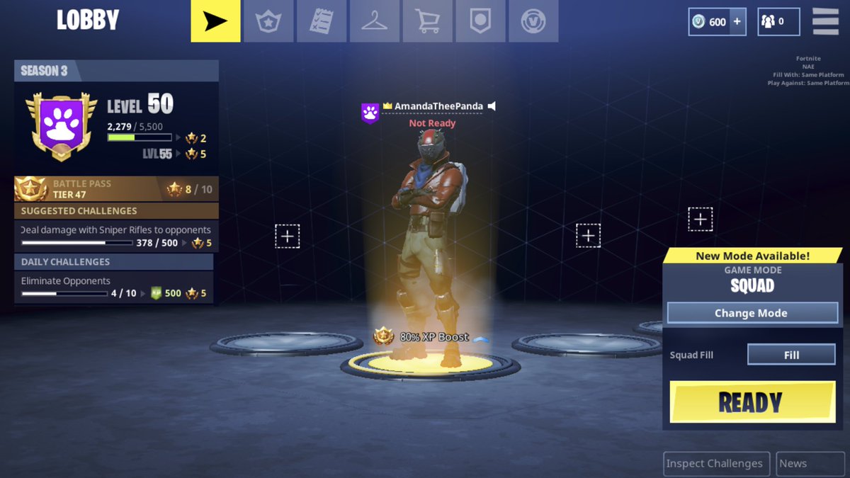 mandasea's tweet photo. finally got my fortnite code and did pretty decent for my first match. The shooting is definitely something I need to get used to lol! I died cause I couldnβt aim right but still managed two kills. #isproud #FortniteiOS https://t.co/jJfXlLluN4