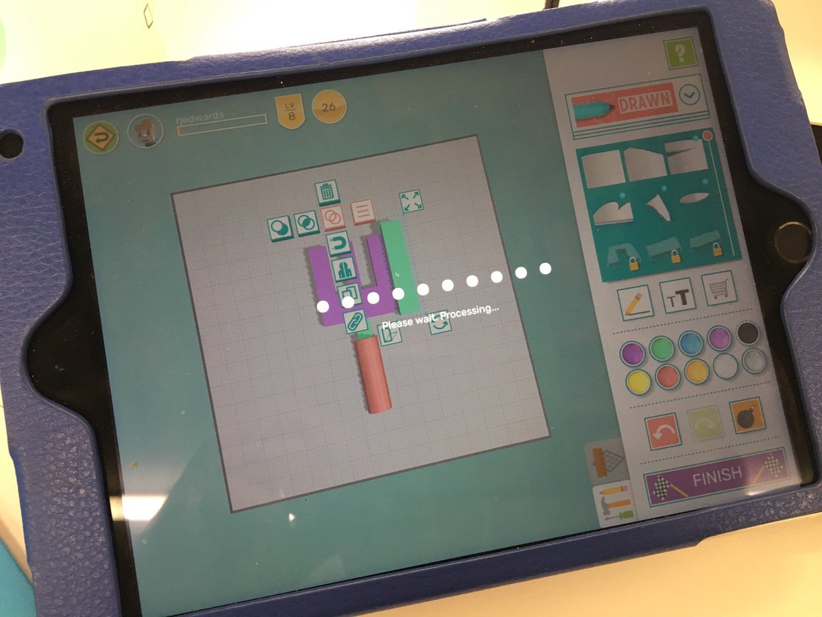 RachMobbs's tweet photo. Exploring using the Makers Empire app at today’s PD. Patience &amp; persistence has been today’s as I’ve been in the learning pit 👊🏼 #3Dprinting #makersempire #jervoisps https://t.co/bQ8f2hyRDT