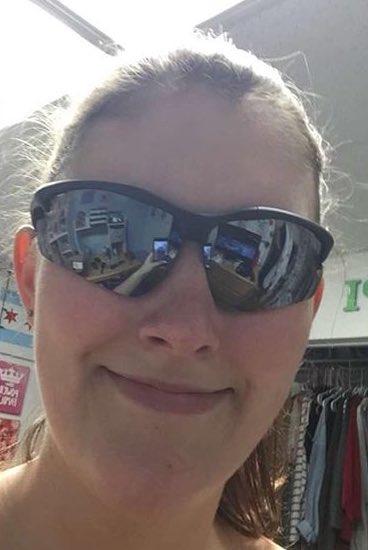 ADPiCycling's tweet photo. Meet our riders!! Sarah Bell is the rookie we didn’t know we needed! Check her out sporting a variety of stylish glasses at the track 👓 https://t.co/HpRKYg79KT