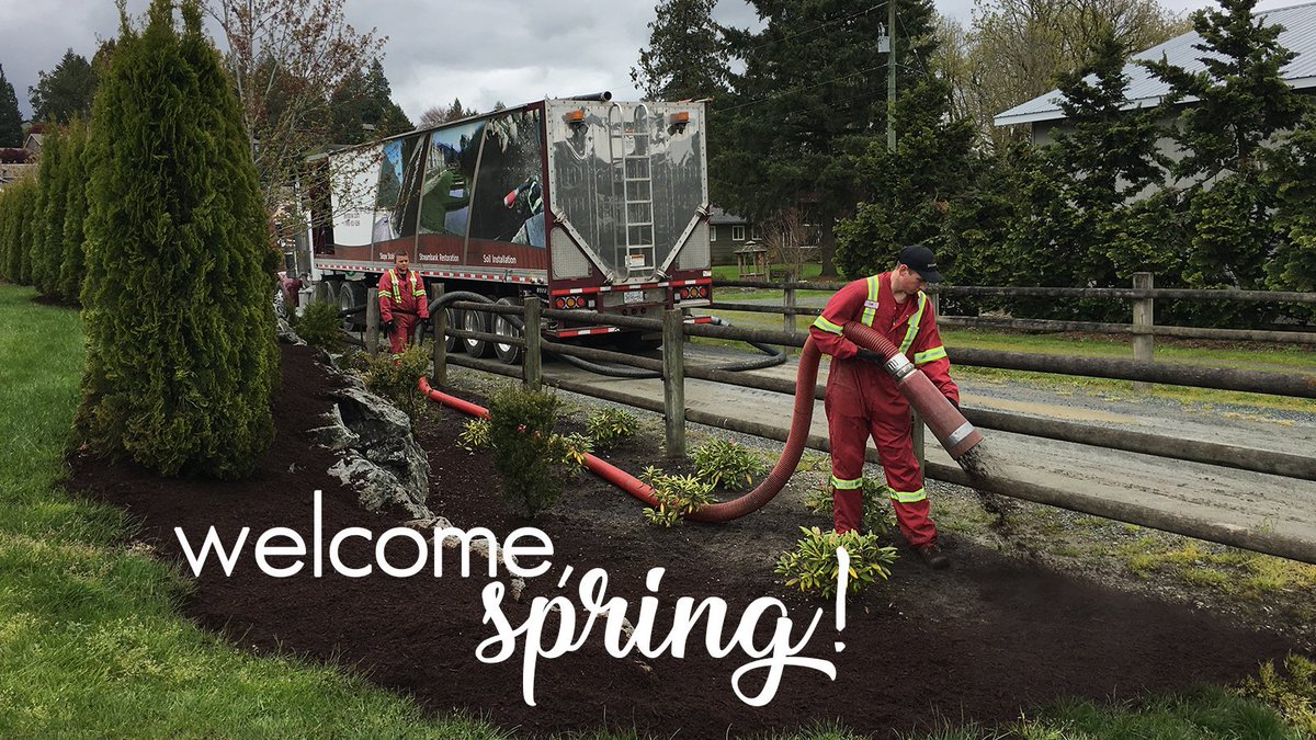denbowltd's tweet photo. Tomorrow we welcome spring!
.
.
#landscapetime #spring2018 #Mulch
#MulchBlowers #qualitysoil #SoilBlower
#Landscaping #YourProjectPartner
#yeswecan #expressblower #denbow https://t.co/nHl2bU2Wtt