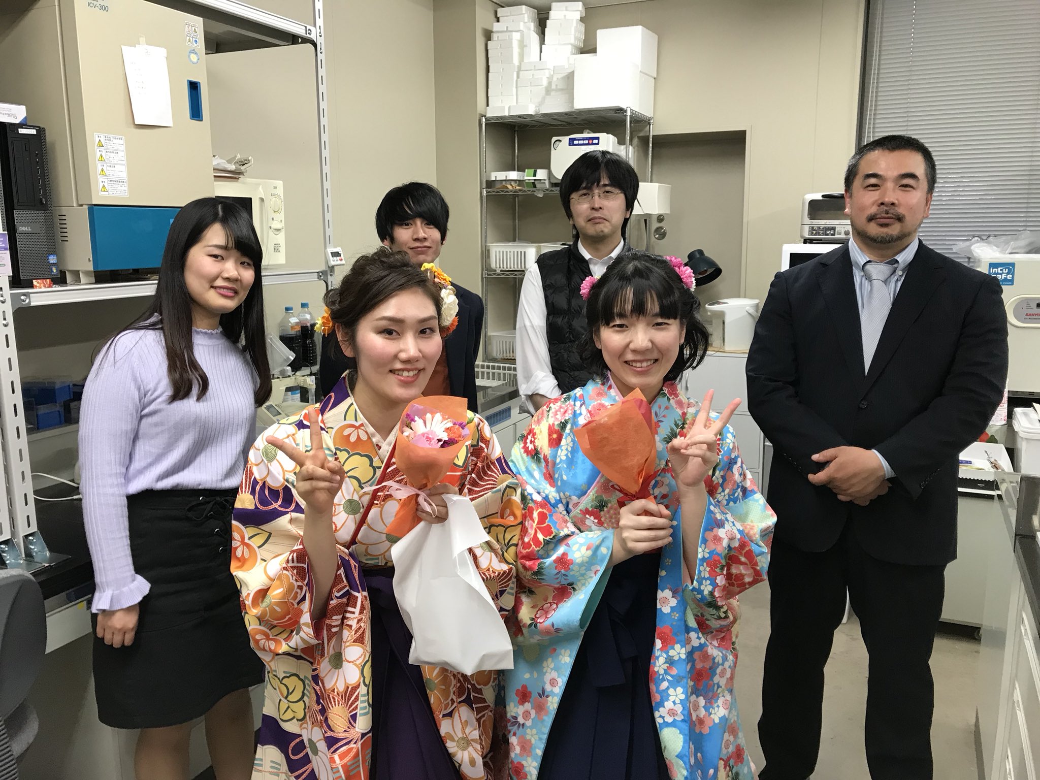 就実大学薬学部 その2 就実大学 薬学部 卒業式