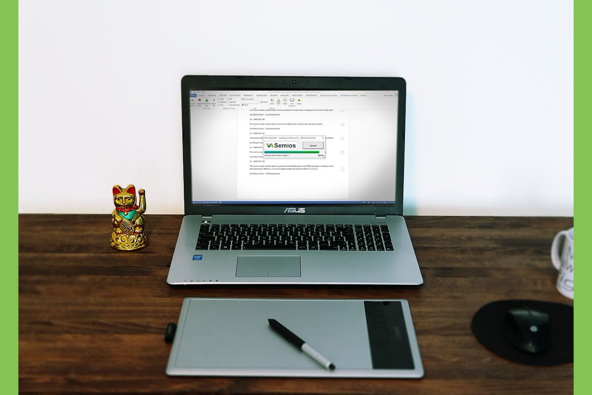 {SOFTWARE} Semios For Requirements est un #outil simple de relecture automatique des exigences dans les documents techniques des #professionnels