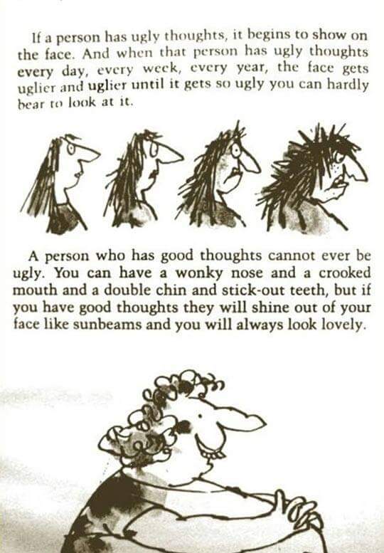 eliistender10's tweet photo. Happy thoughts vs Ugly thoughts #InternationalDayOfHappiness https://t.co/csAcC9wtgk