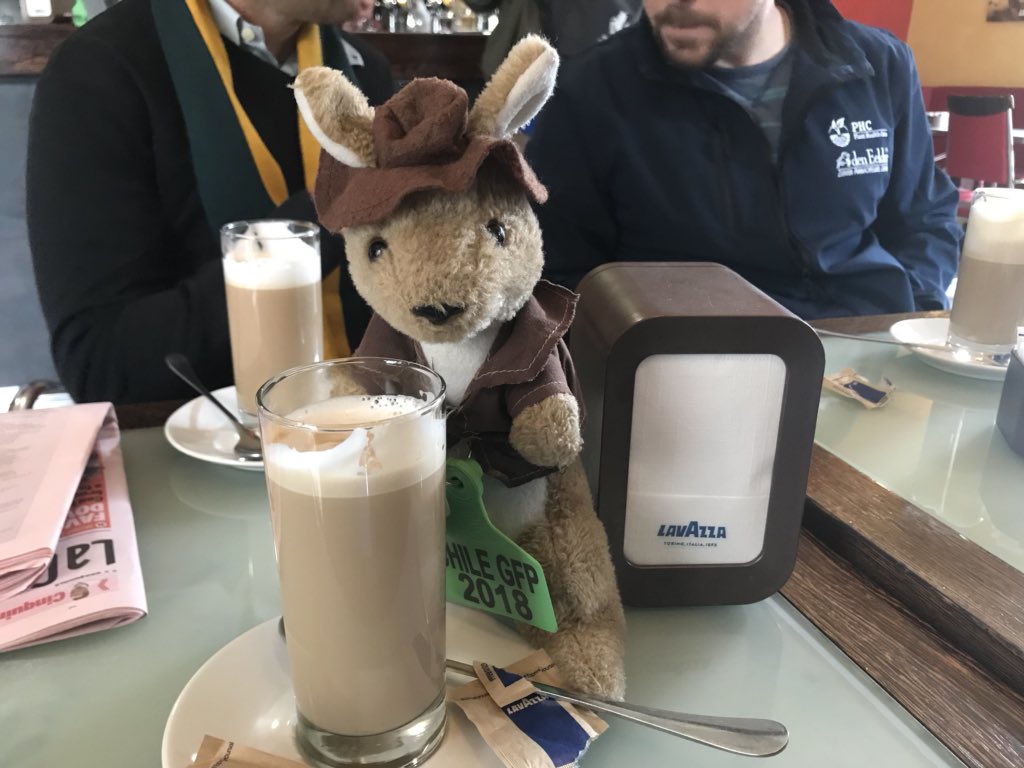 BarryNuffield's tweet photo. First full day in Italy! What an experience!! Excellent coffee! Latte ginseng! An amazing relaxed conversation with Elena from Slow foods with awesome lunch!! #NuffieldAg https://t.co/z96eBOzJq5