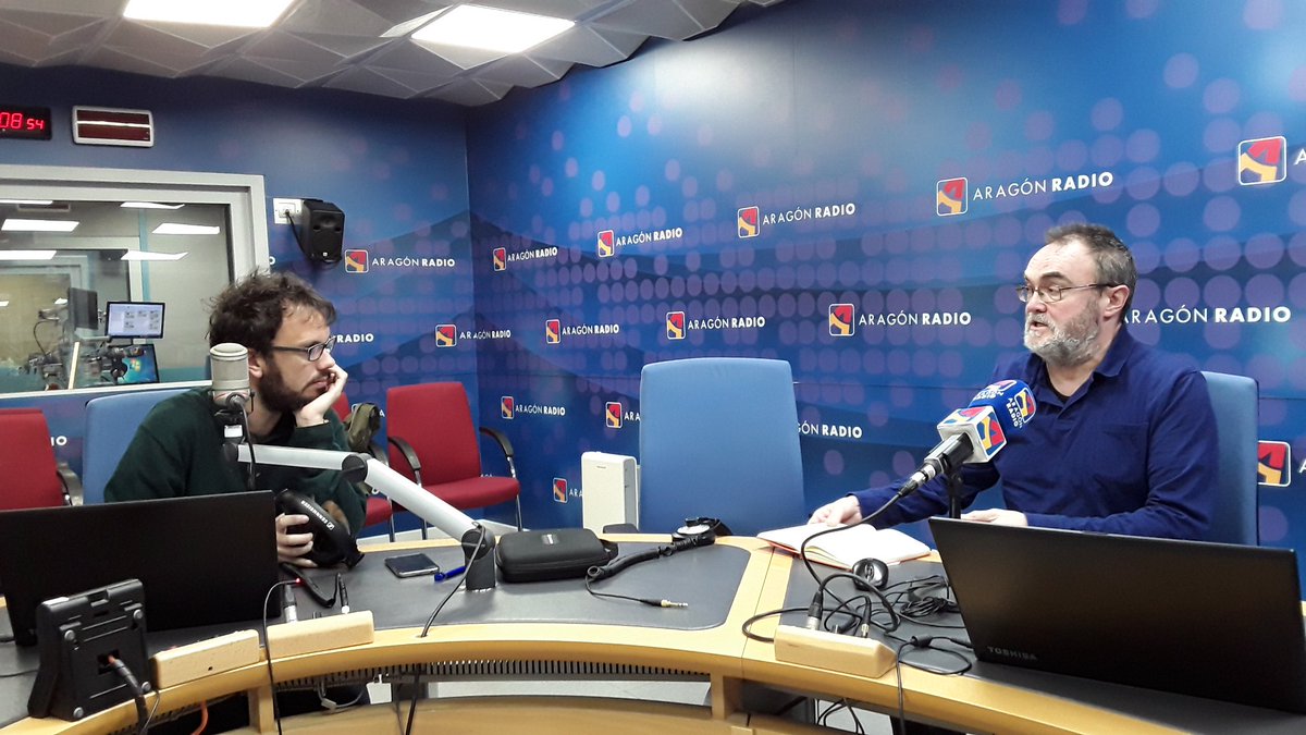 aragonradio's tweet photo. #Directo En @despiertaaragon, Enrique Gómez, presidente de #ARMHA (foto), y Miguel Ángel Capapé, presidente de #ARICO https://t.co/VBoUT84CXu https://t.co/pFUu9Rq7Wb