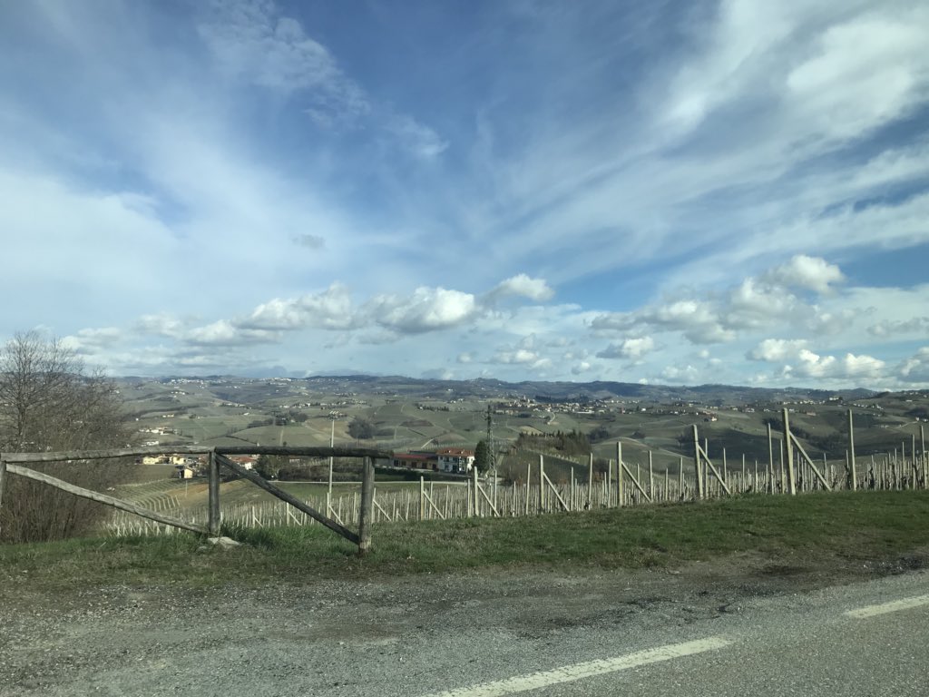 BarryNuffield's tweet photo. Then we moved onto a winery up a steep hill! Erbaluna made beautiful wine that @KLaitenberger absolutely loved ;) #NuffieldAg https://t.co/038GLQLtV3