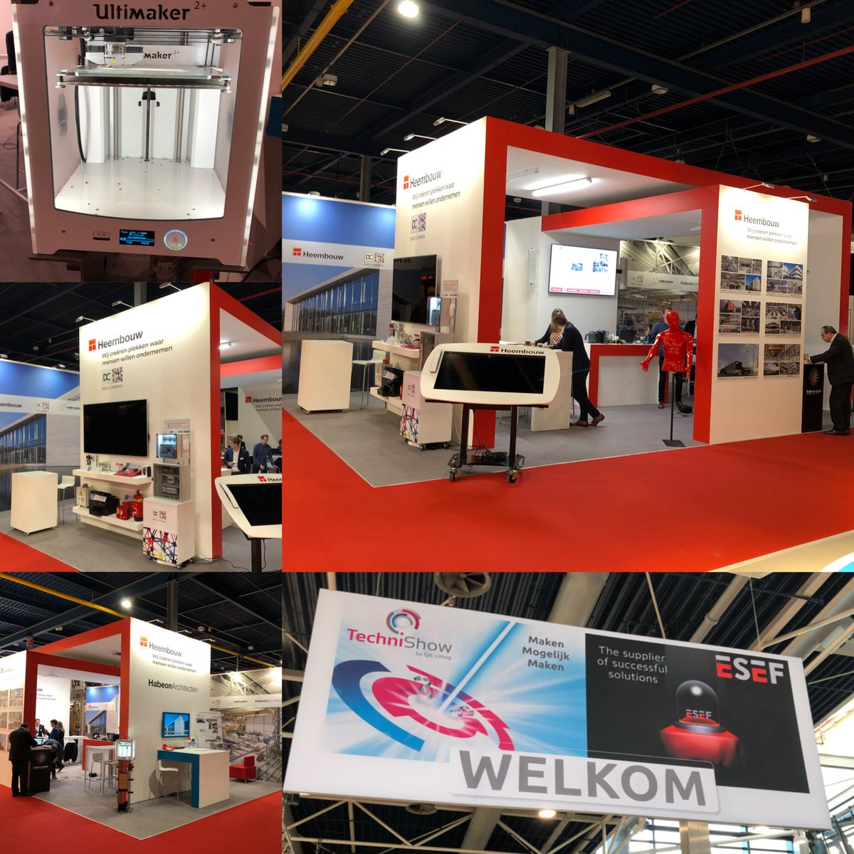 #heembouw op #technishow2018, nog 45 min en we gaan live!