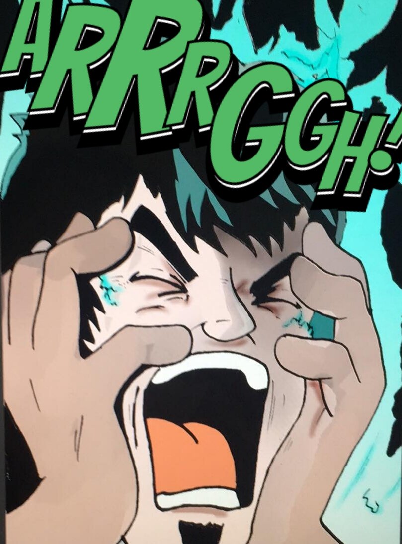 jay_bee_art's tweet photo. They certainly don't call him Mad Migraine for nothing. HYDRO GIRL returns to battle her sinister nemesis in Part II of CITY OF MADNESS. Coming April 2018. Pre orders available now at https://t.co/kF38Nfvekl 
#comicartist #preview #newrelease #hydrocephalus #inclusion #comics https://t.co/XIXCzKJMoq