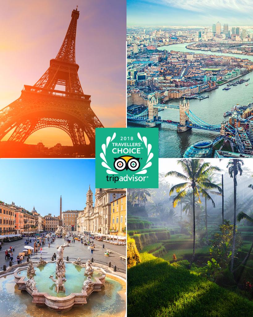 TripAdvisor UK on Twitter "The results are in…The world's BEST
