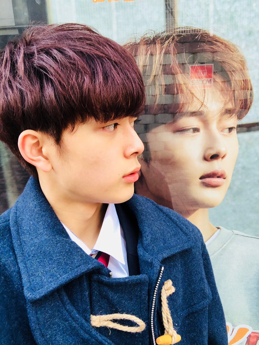 CUBE_YOOSEONHO's tweet photo. [#유선호] 학교가면서 매일봤는데 정말 자랑스러워요 내사랑들😍😍 최고야💕 https://t.co/sruBHlUc30