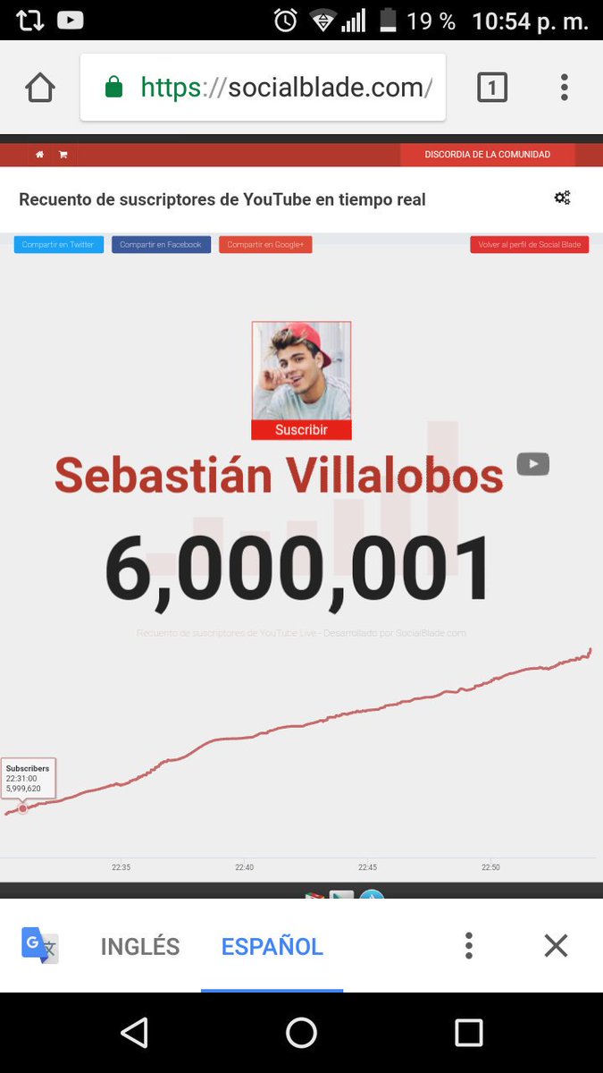laurix_isabel's tweet photo. Siiiiiiiiiioii 6M wowwwww cada vez crecemos más PDC'S siempre felicidades @villalobossebas hoy 19/03/2018 son seis millones de suscriptores orgullosa de ti Sebas
#SebasTo6M #SebasA6M https://t.co/jMv03Z5q1Z