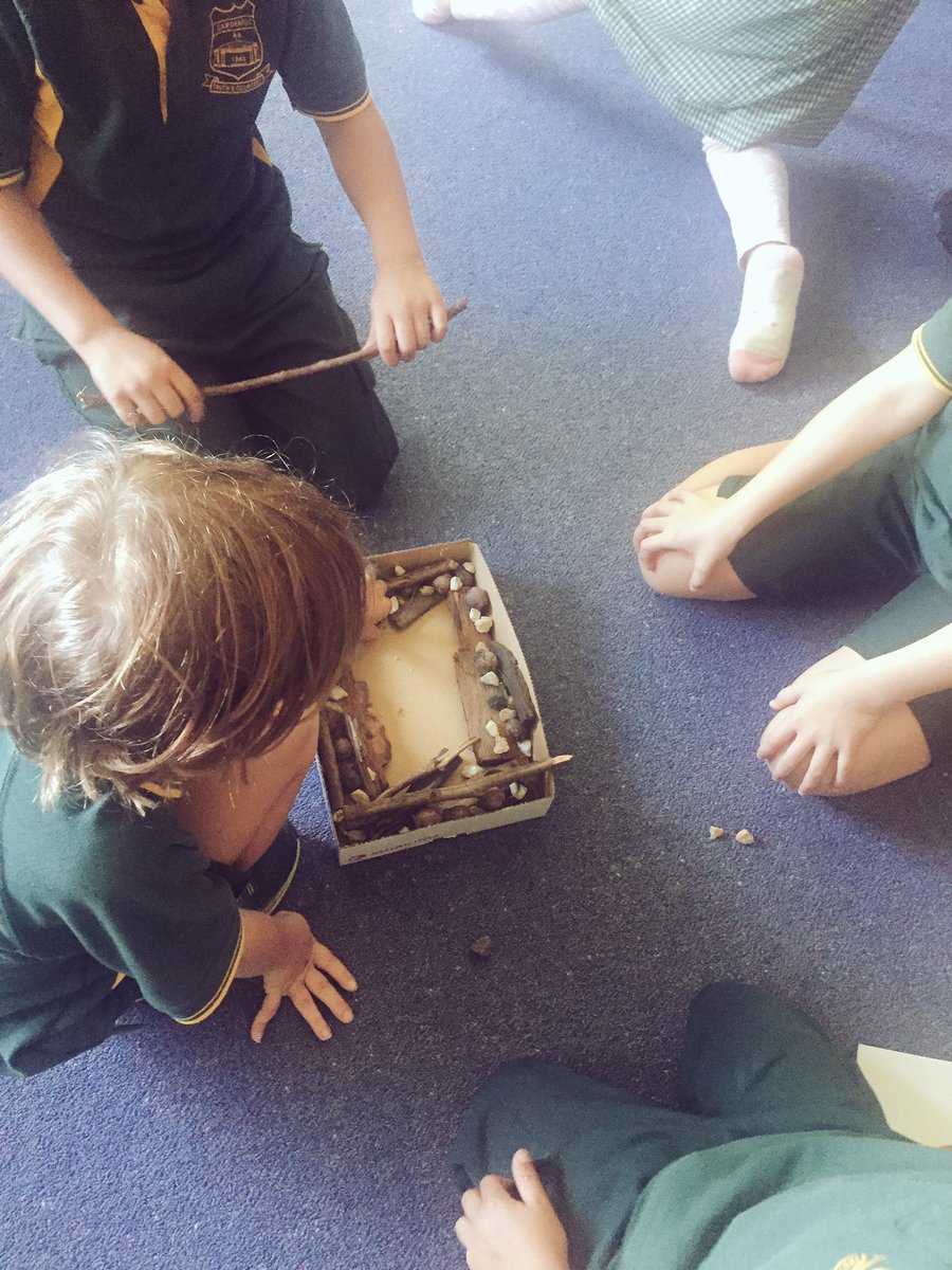 EmusCPS2019's tweet photo. Prototypes for our nesting box, insect hotel and lizard space are really coming together! https://t.co/dGa1ahWU2b