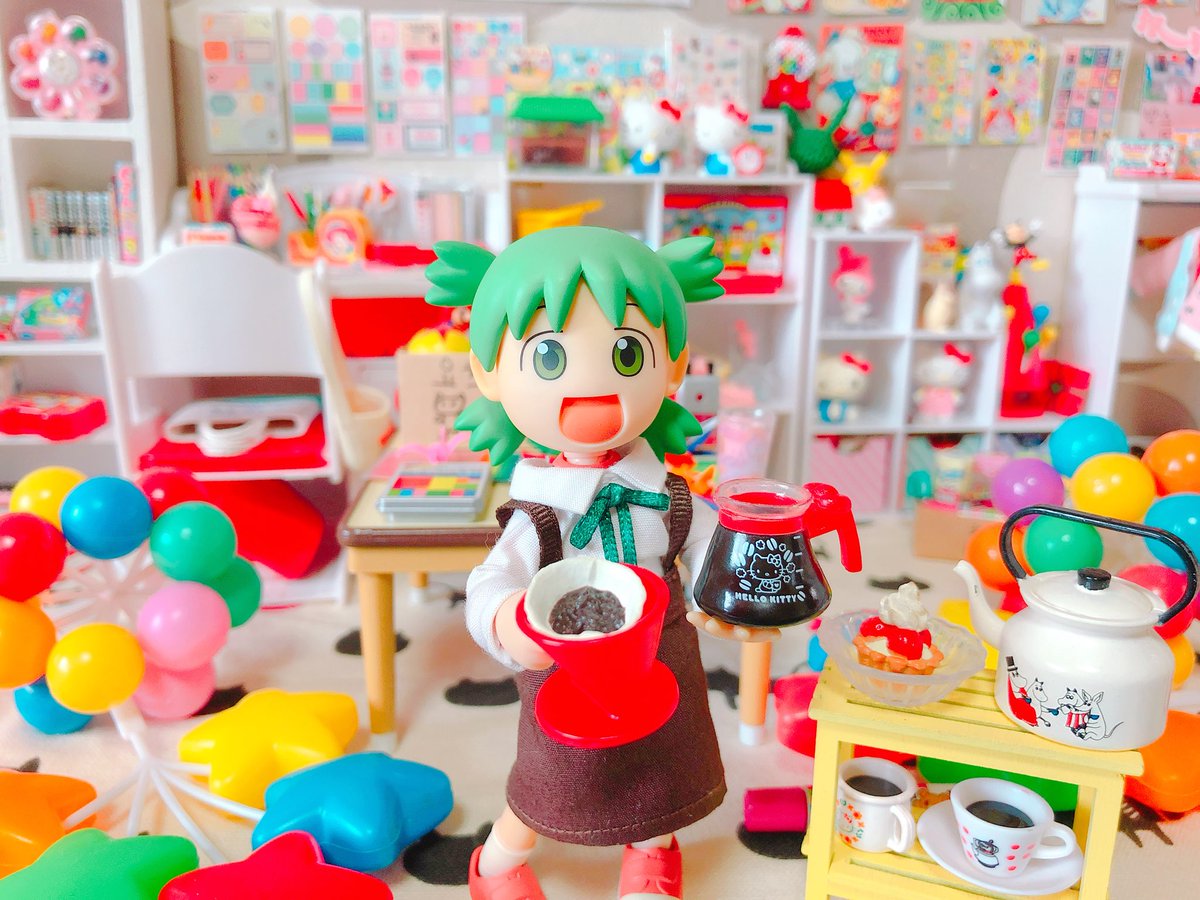 _spring_water_'s tweet image. ✨오늘의 커피는 요츠바의 커피! ☕️✨
#よつば #よつばと #yotsuba