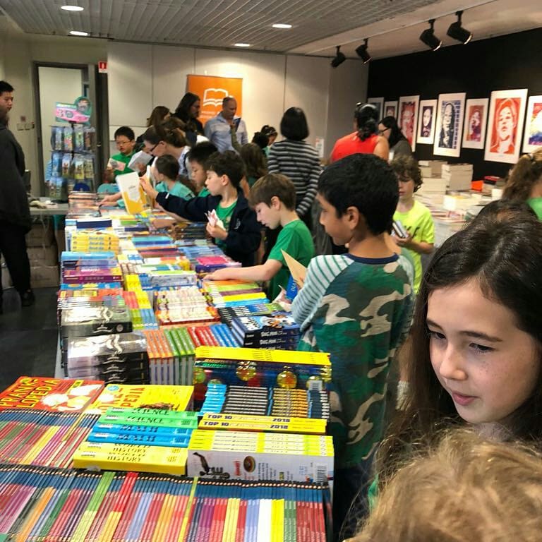 Aye Aye Want Books! Our UP Book Fair is in full swing today and tomorrow! Stop by the Black Box Theater from 7.30-3.15 or tonight from 5-8 p.m. during our PFO Sponsored Family Night for book week. Today is spirit colors by grade, fun stuff UP! #hkis #hkispfo #hkisuplib #hkisup